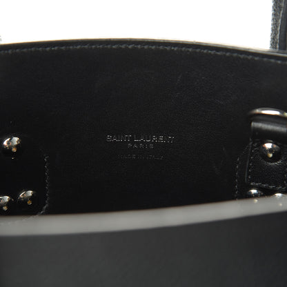 Saint Laurent Grained Calfskin Baby Sac De Jour Black 6 of 10