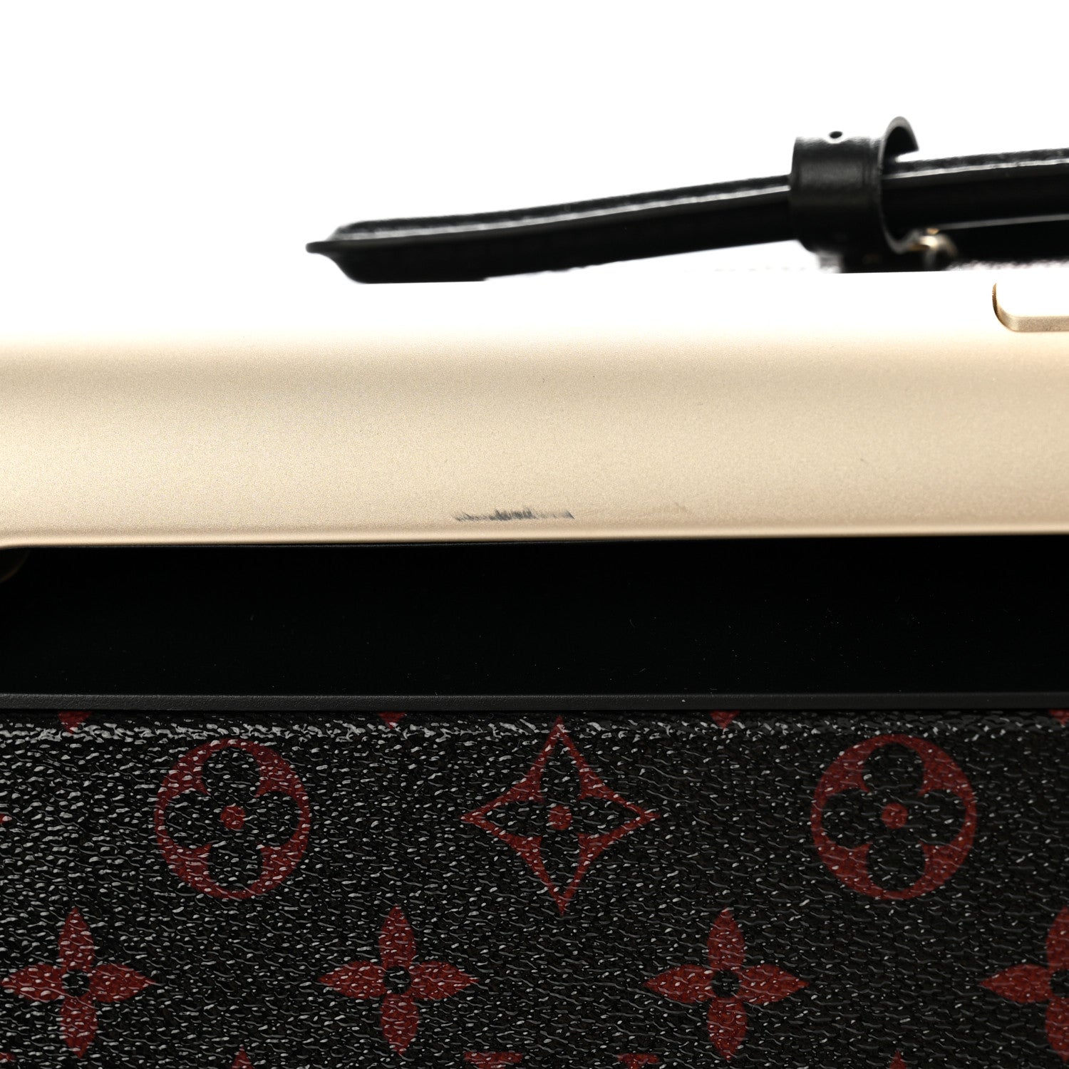 Louis Vuitton Monogram Infrarouge Horizon 55 Red Black 9 of 10