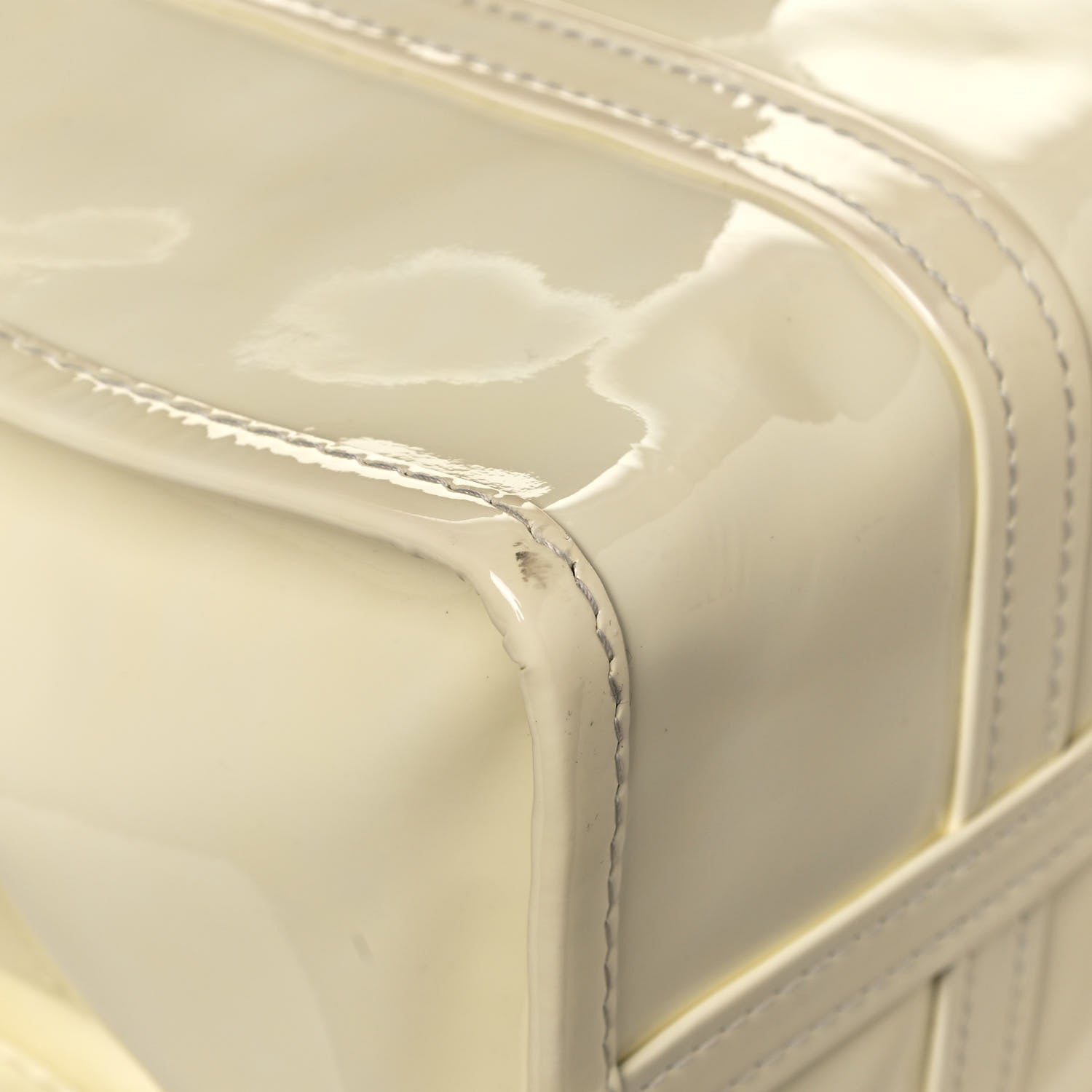 Balenciaga Patent S Bazar Shopper Tote White 10 of 17