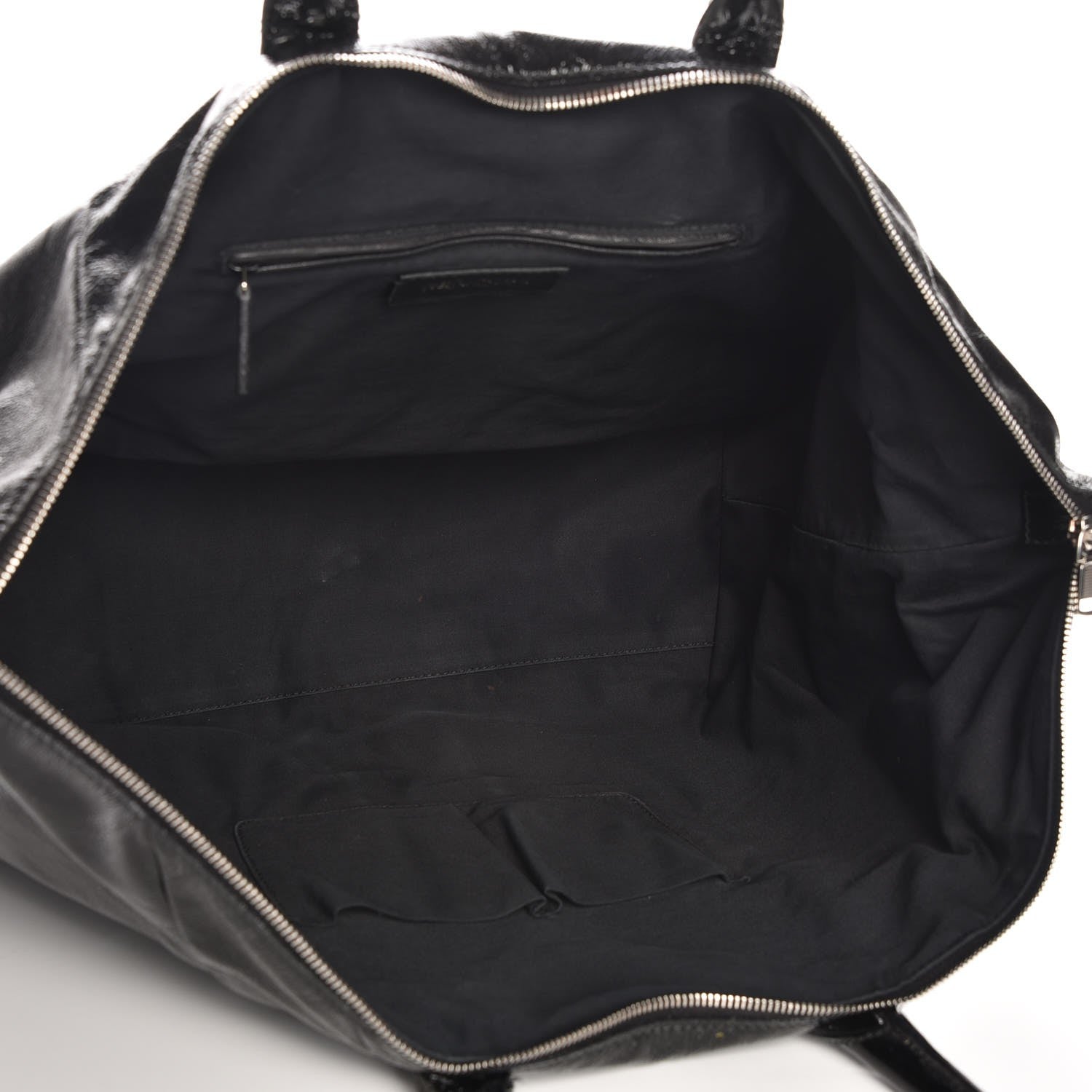 Saint Laurent Textured Patent Medium Easy Y Bag Black 5 of 8