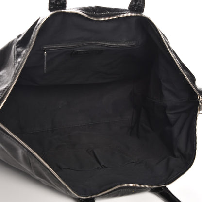Saint Laurent Textured Patent Medium Easy Y Bag Black 5 of 8