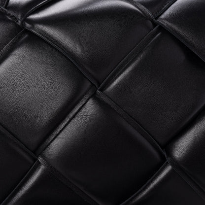 Bottega Veneta Nappa Intreccio Padded Top Handle Shoulder Bag Black 10 of 11