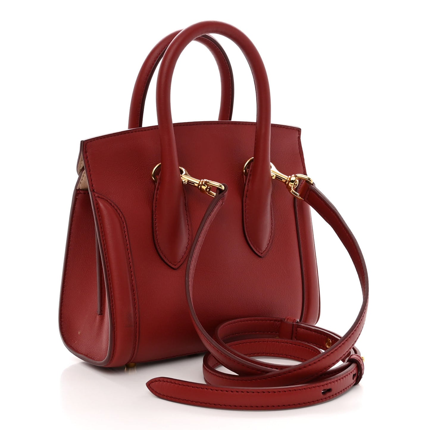 Calfskin Mini Heroine 21 Scarlet