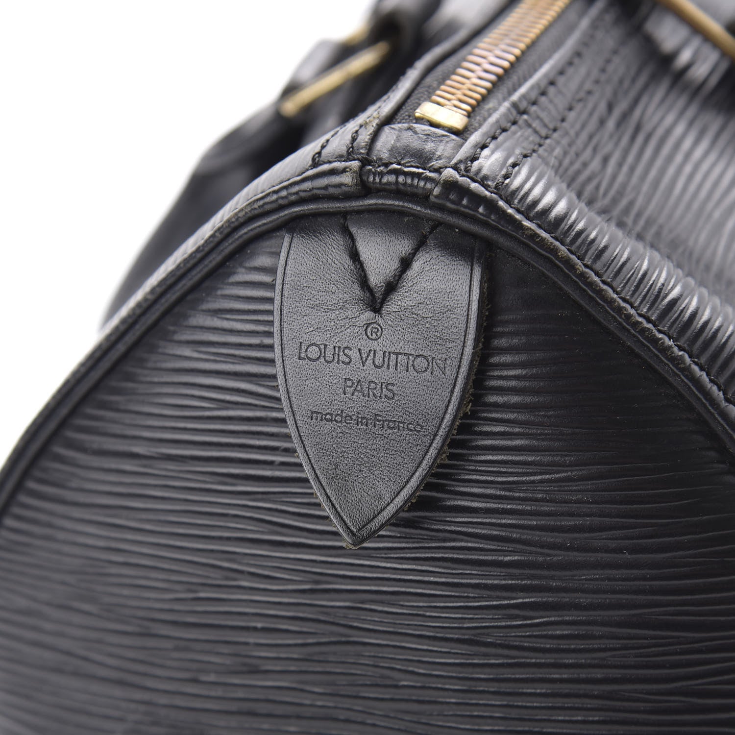 Louis Vuitton Epi Speedy 25 Black 8 of 10
