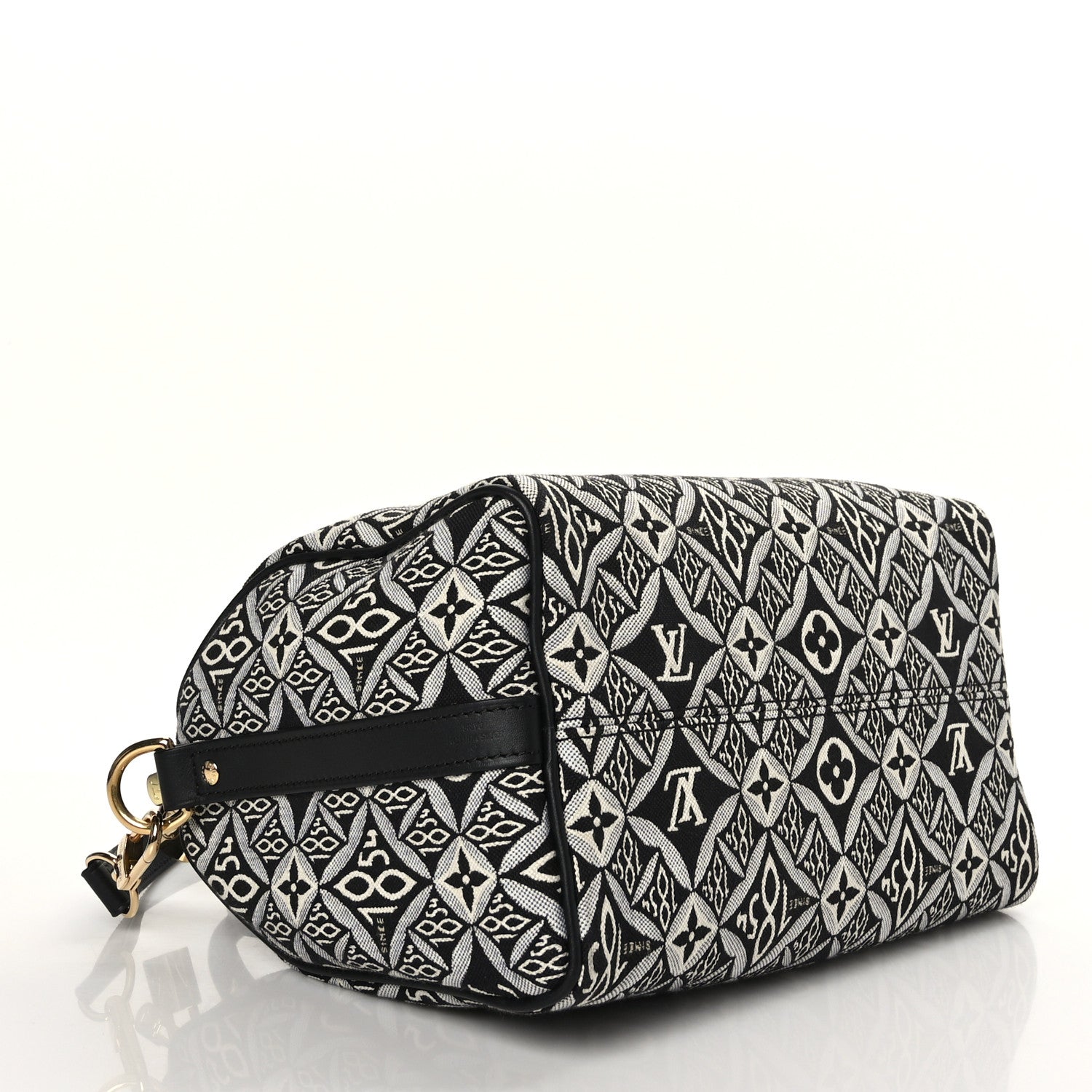 Louis Vuitton Jacquard Since 1854 Speedy Bandouliere 25 Grey 4 of 10