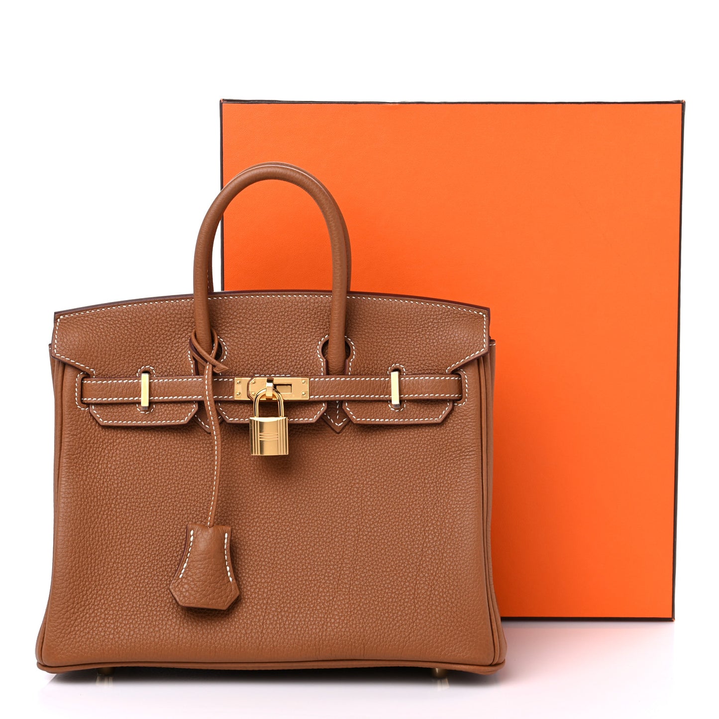 Togo Birkin 25 Gold
