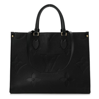 Louis Vuitton Empreinte Monogram Giant OnTheGo MM Black 1 of 13