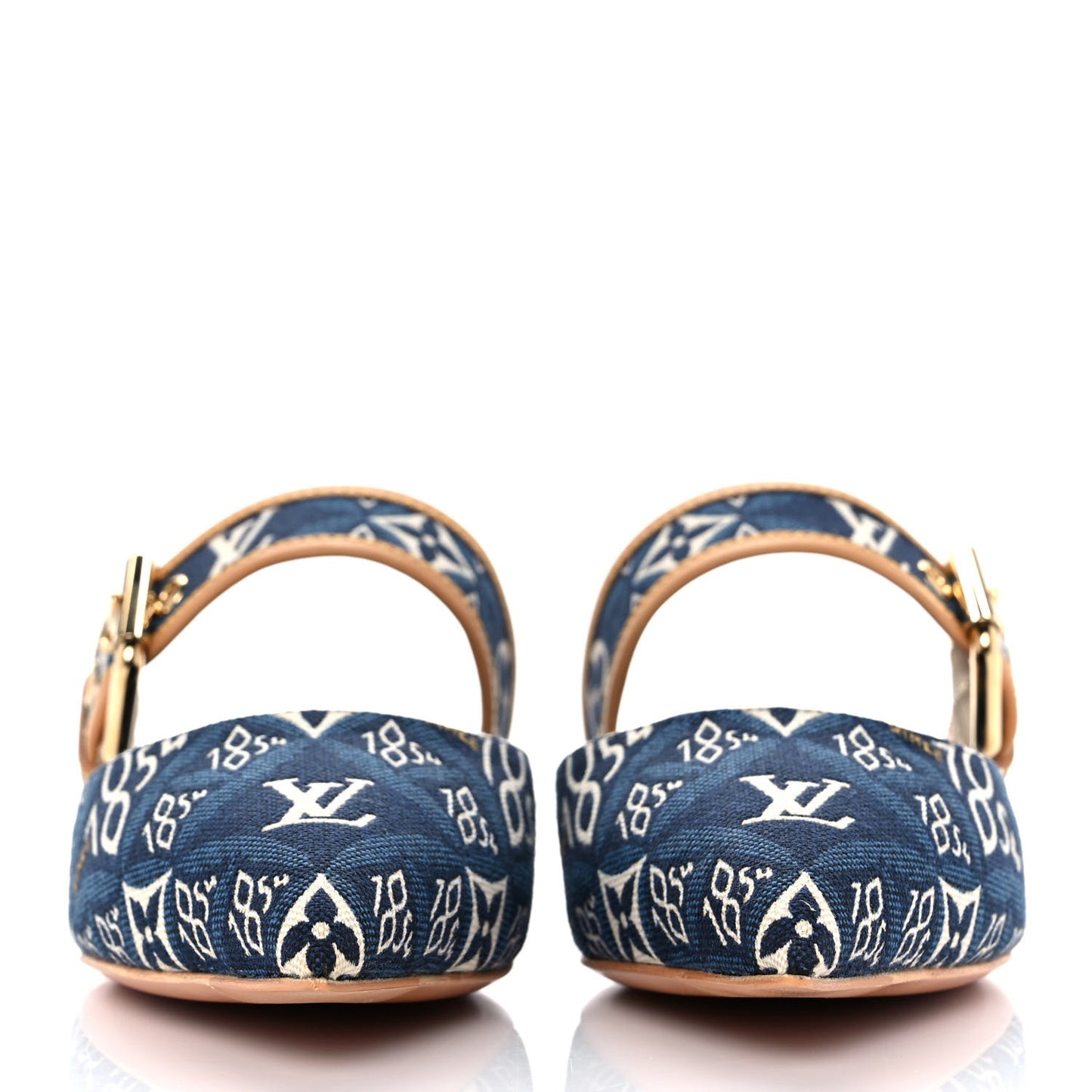 Since 1854 Sofia Flat Mule 36 Blue