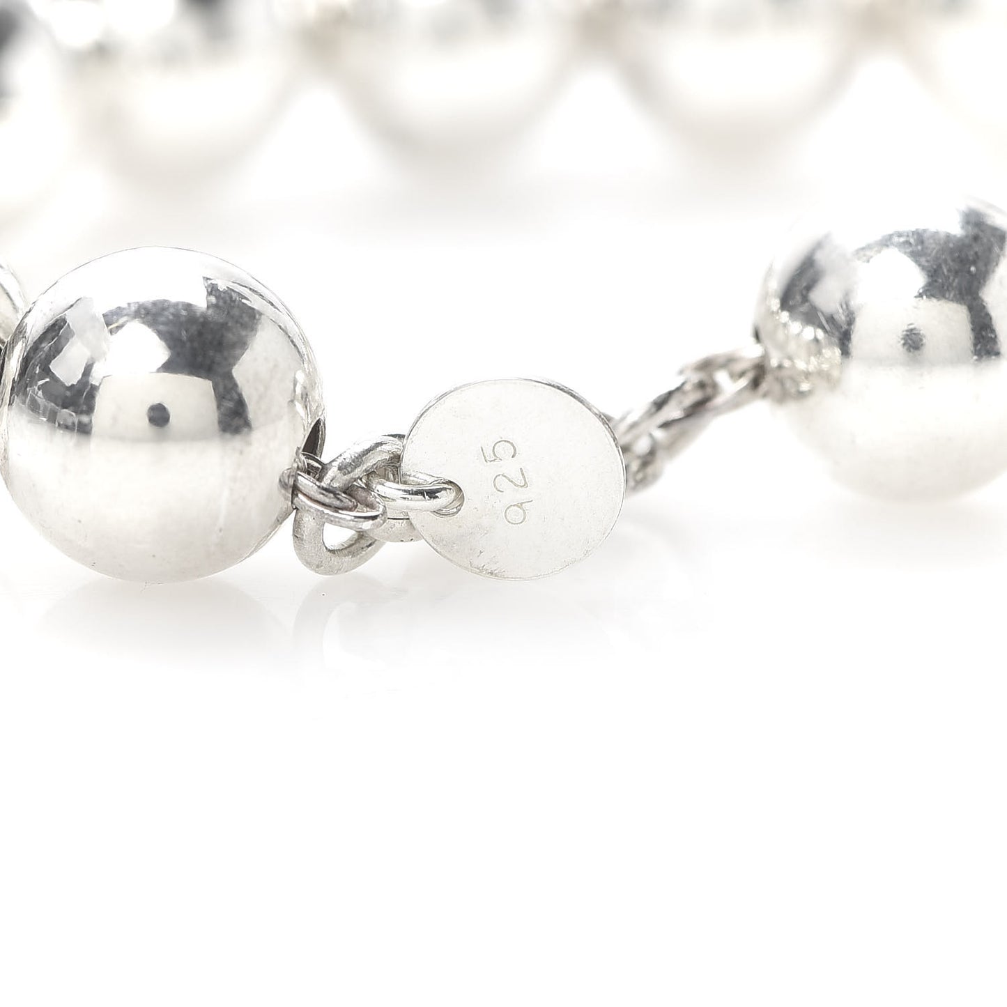 Sterling Silver 10mm HardWear Ball Bracelet