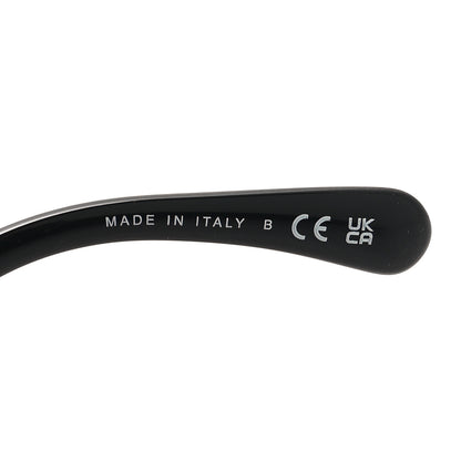 Chanel Acetate Strass Square Sunglasses 5422-B Black White 6 of 7