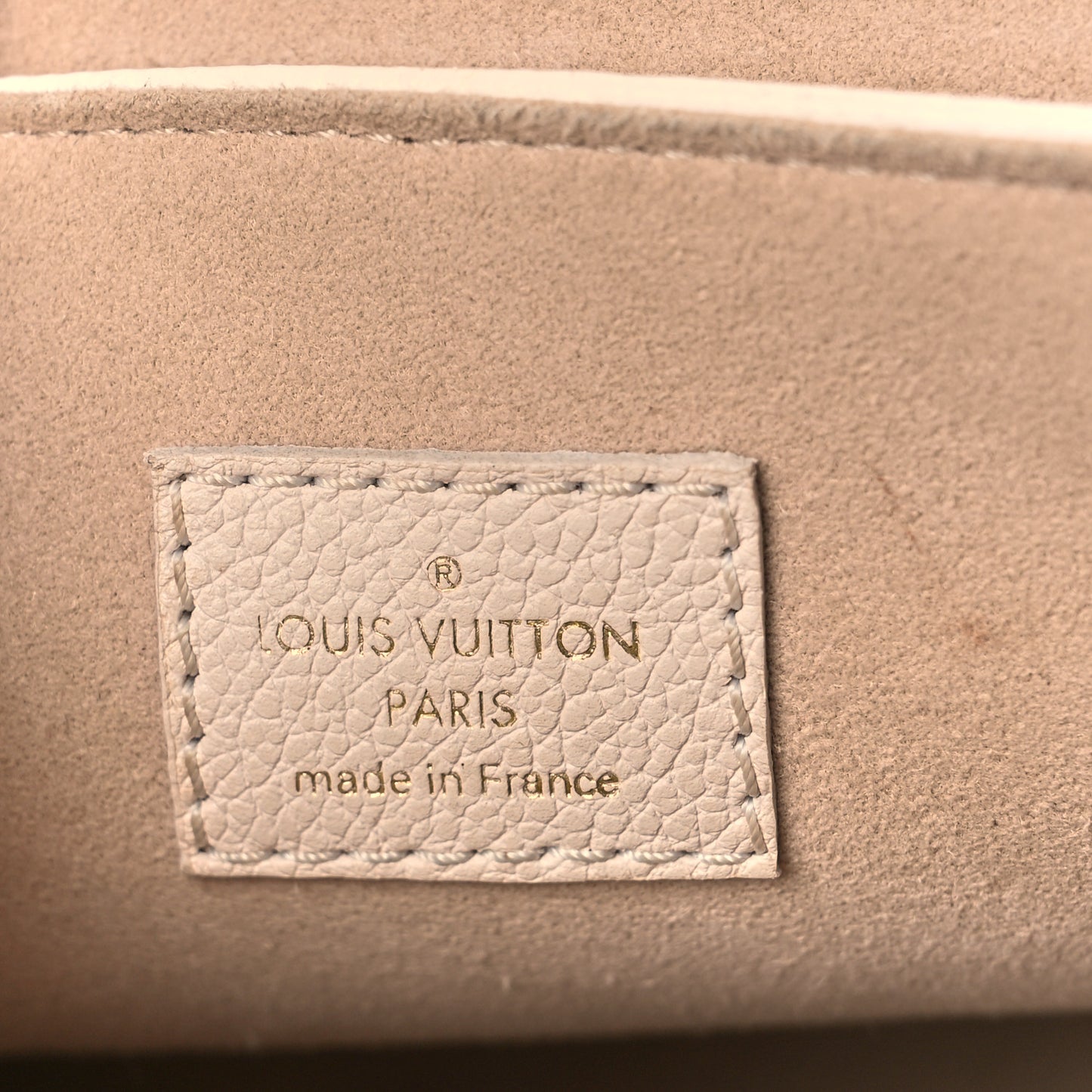 Empreinte Monogram Spring In The City Tiny Backpack Kaki Beige Cream