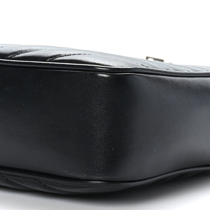 Saint Laurent Calfskin Matelasse Monogram Lou Camera Bag Black 9 of 9