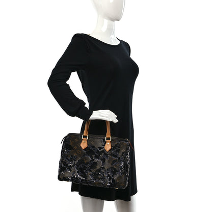 Louis Vuitton Monogram Fleur De Jais Sequins Speedy 30 2 of 15