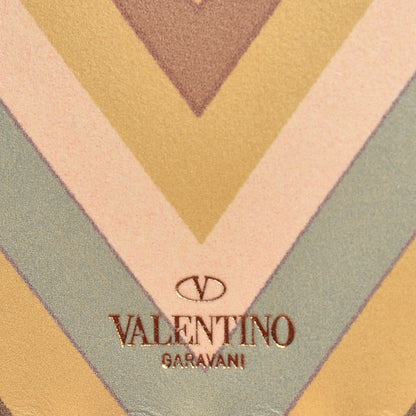 Valentino Garavani Vitello Native Couture 1975 Rockstud Wallet on Chain Multicolor 8 of 8