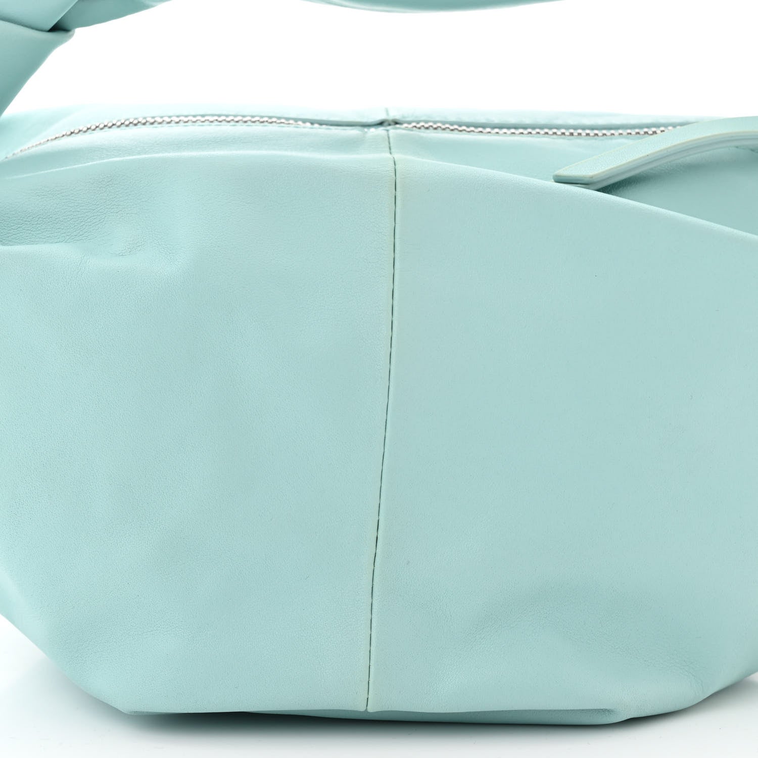 Bottega Veneta Nappa Mini Double Knot Bag Blue 8 of 10