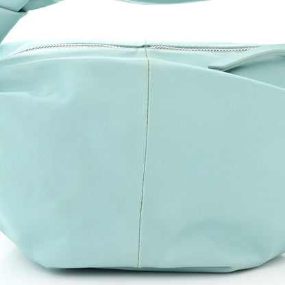 Bottega Veneta Nappa Mini Double Knot Bag Blue 8 of 10