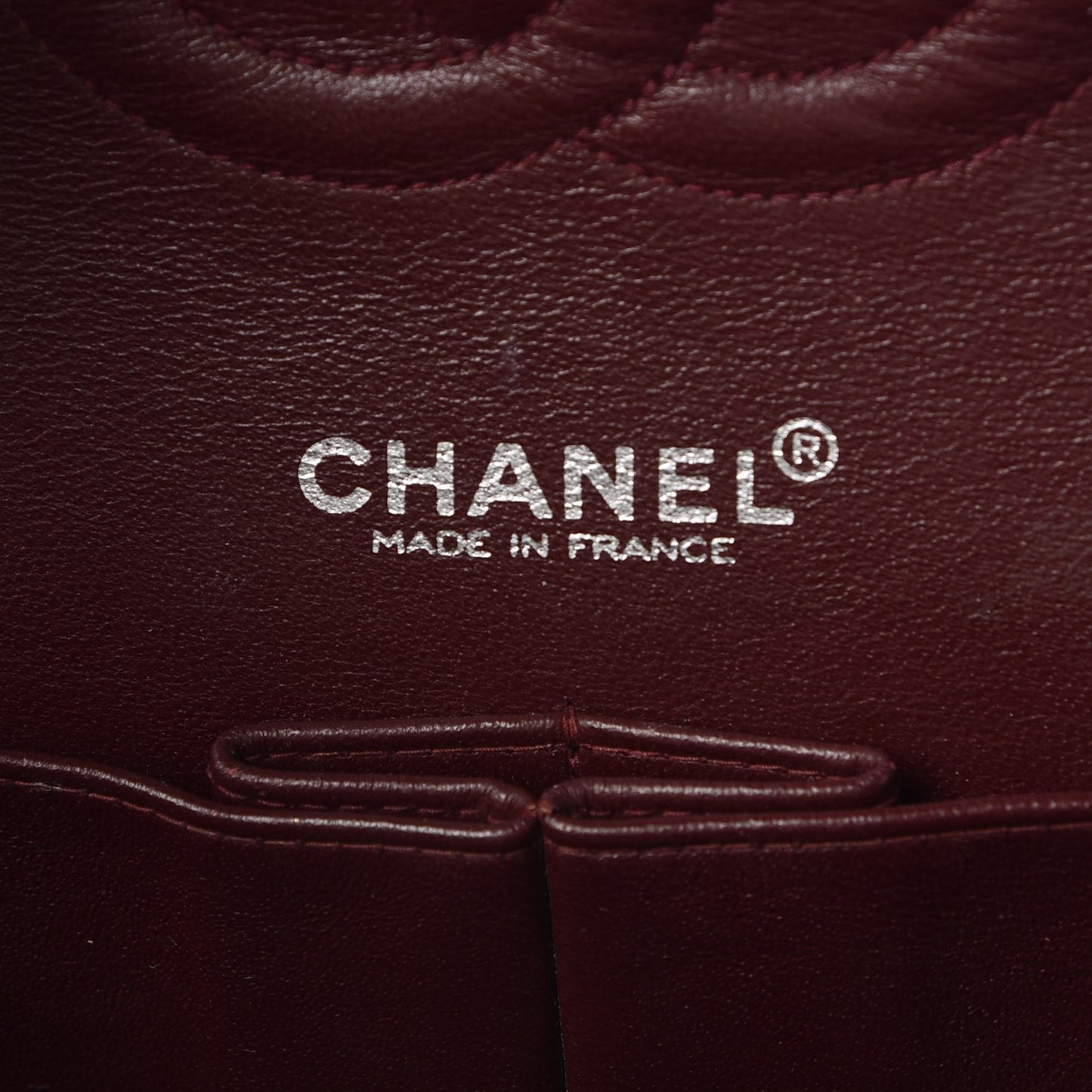Lambskin Quilted Small Double Flap Black