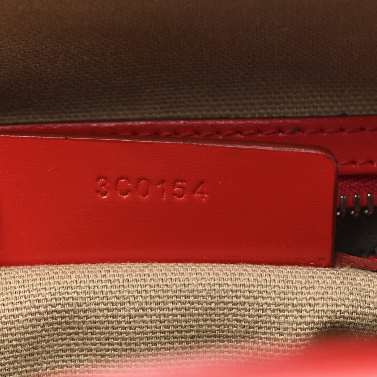 Shiny Lord Calfskin Mini Antigona Red