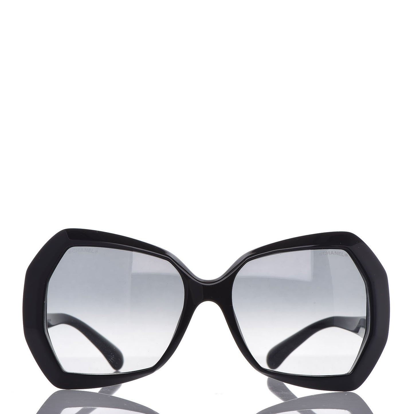 Acetate Oversized Sunglasses 5365 Black