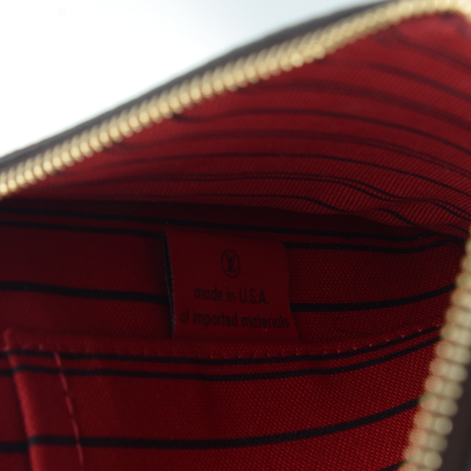 Louis Vuitton Damier Ebene Neverfull MM GM Pochette 7 of 8