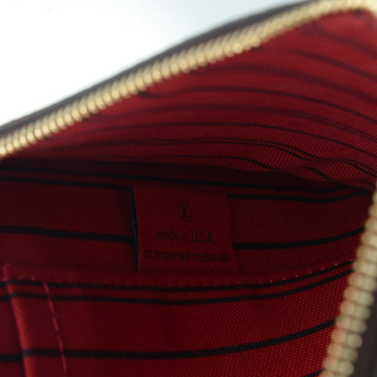 Louis Vuitton Damier Ebene Neverfull MM GM Pochette 7 of 8