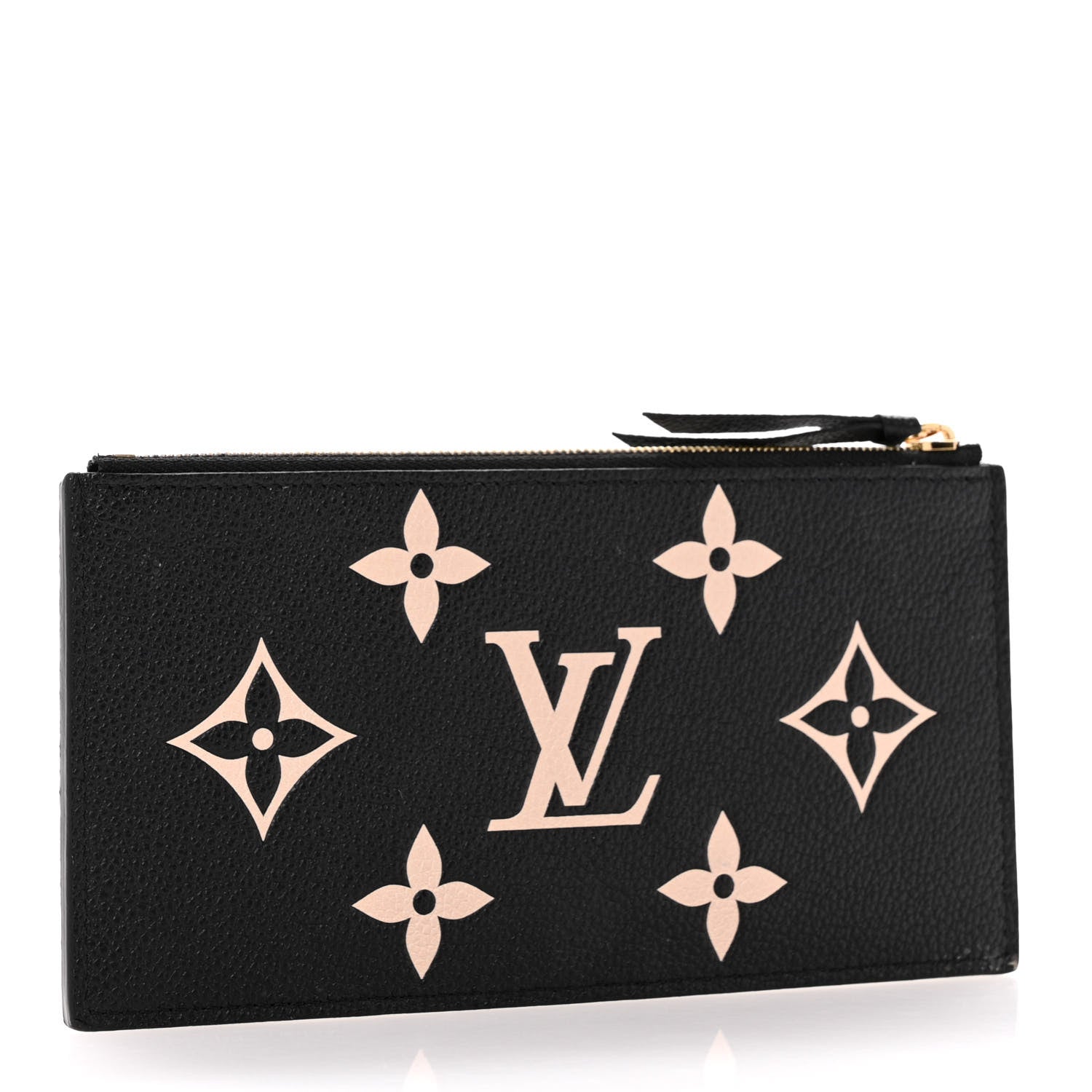Louis Vuitton Empreinte Monogram Giant Crafty Pochette Felicie Zippered Insert Black 3 of 9