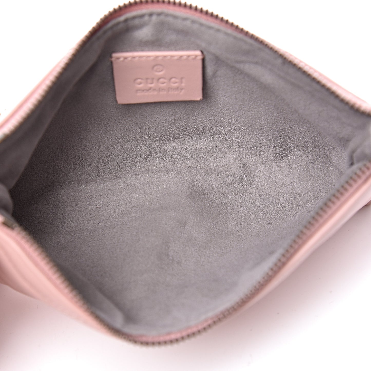Calfskin Matelasse Mini GG Marmont Chain Bag Perfect Pink