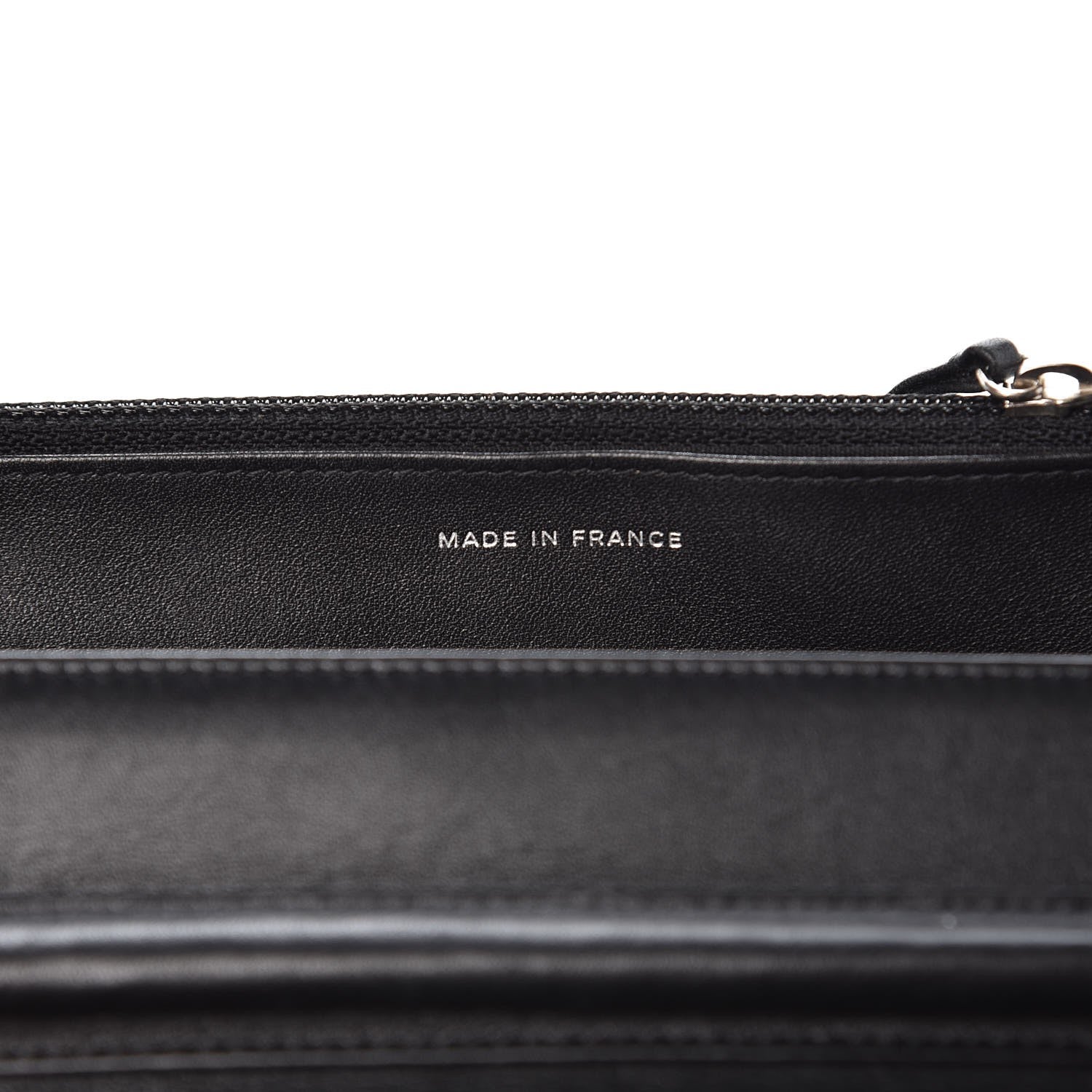 Chanel Caviar Timeless CC Wallet On Chain WOC Black 9 of 18