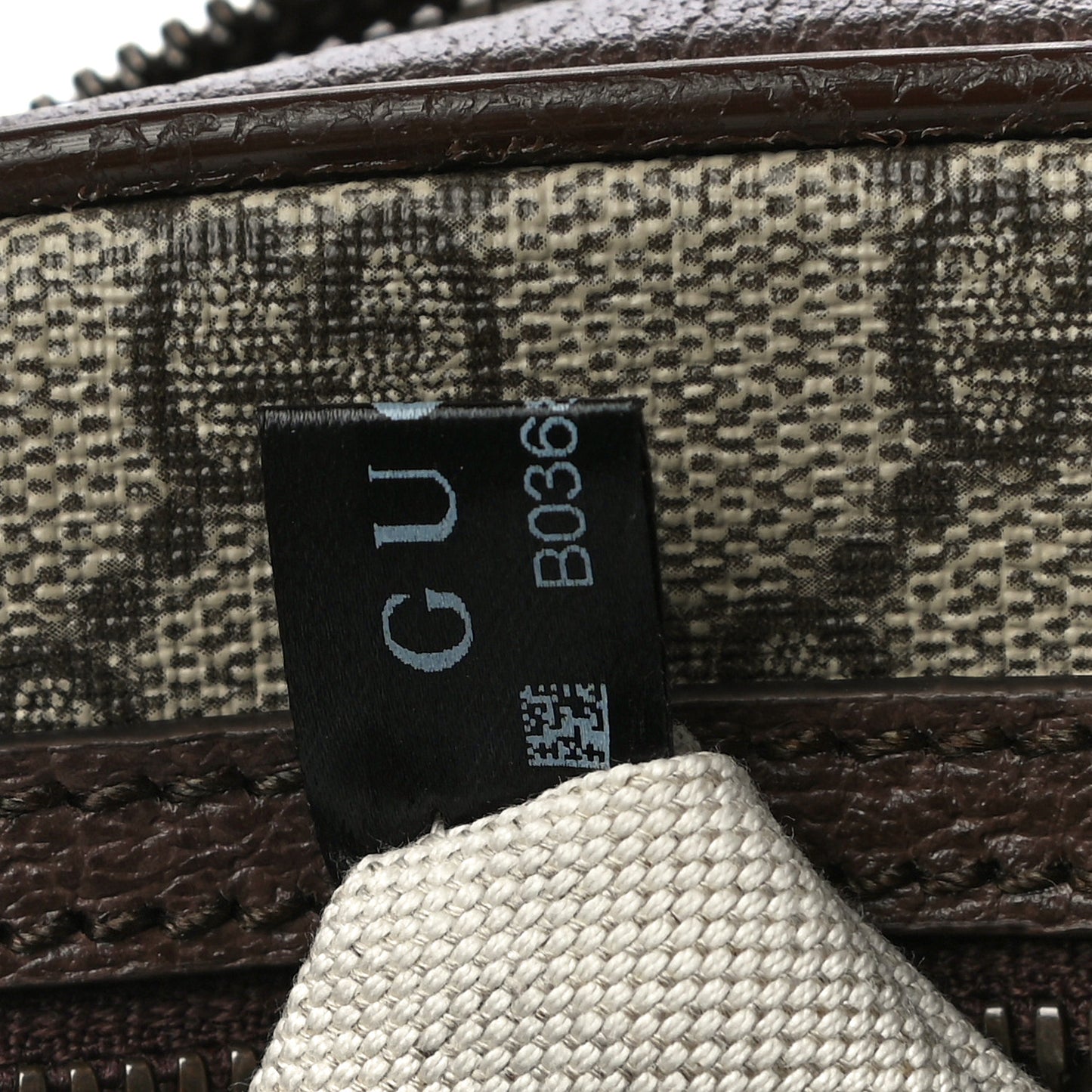 GG Supreme Monogram Web Mini Ophidia Messenger Brown