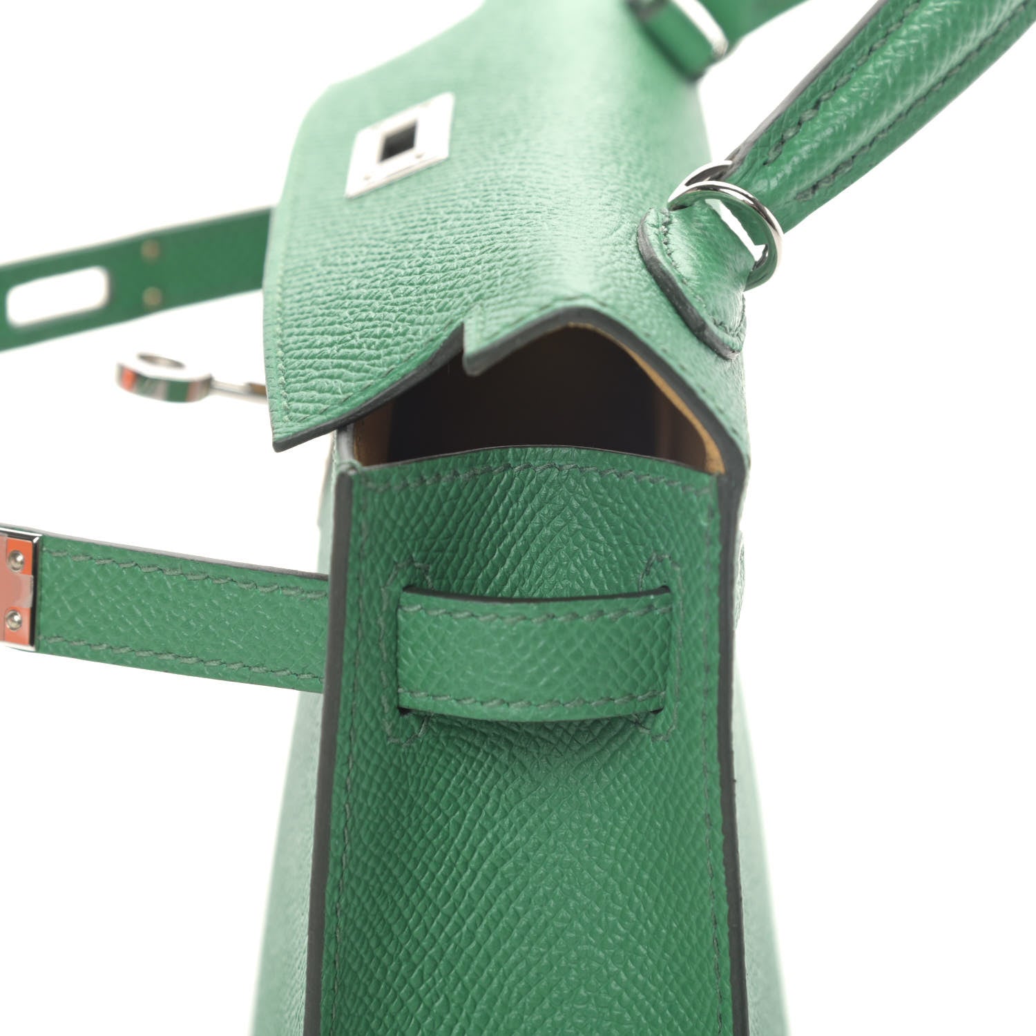 Hermes Epsom Verso Mini Kelly Sellier 20 Cactus Paille 16 of 30