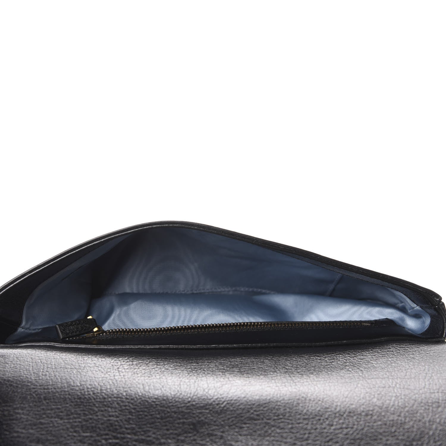 Gucci Calfskin Diagonal GG Medium Thiara Double Envelope Shoulder Bag Black White 4 of 11