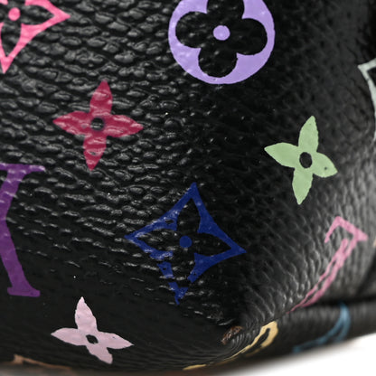 Louis Vuitton Monogram Multicolor Cosmetic Pouch Black Grenade 9 of 9