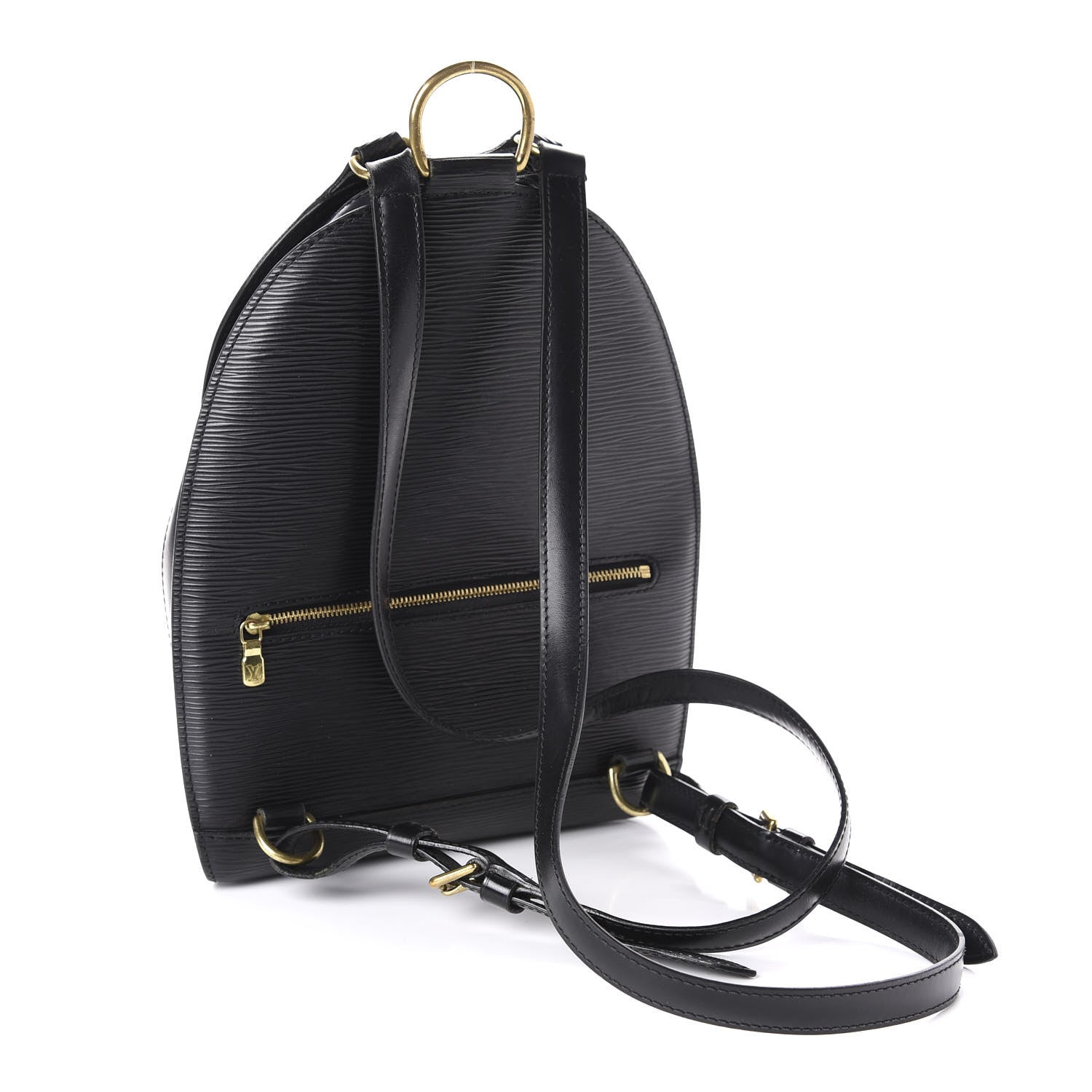 Louis Vuitton Epi Mabillon Backpack Black 2 of 11