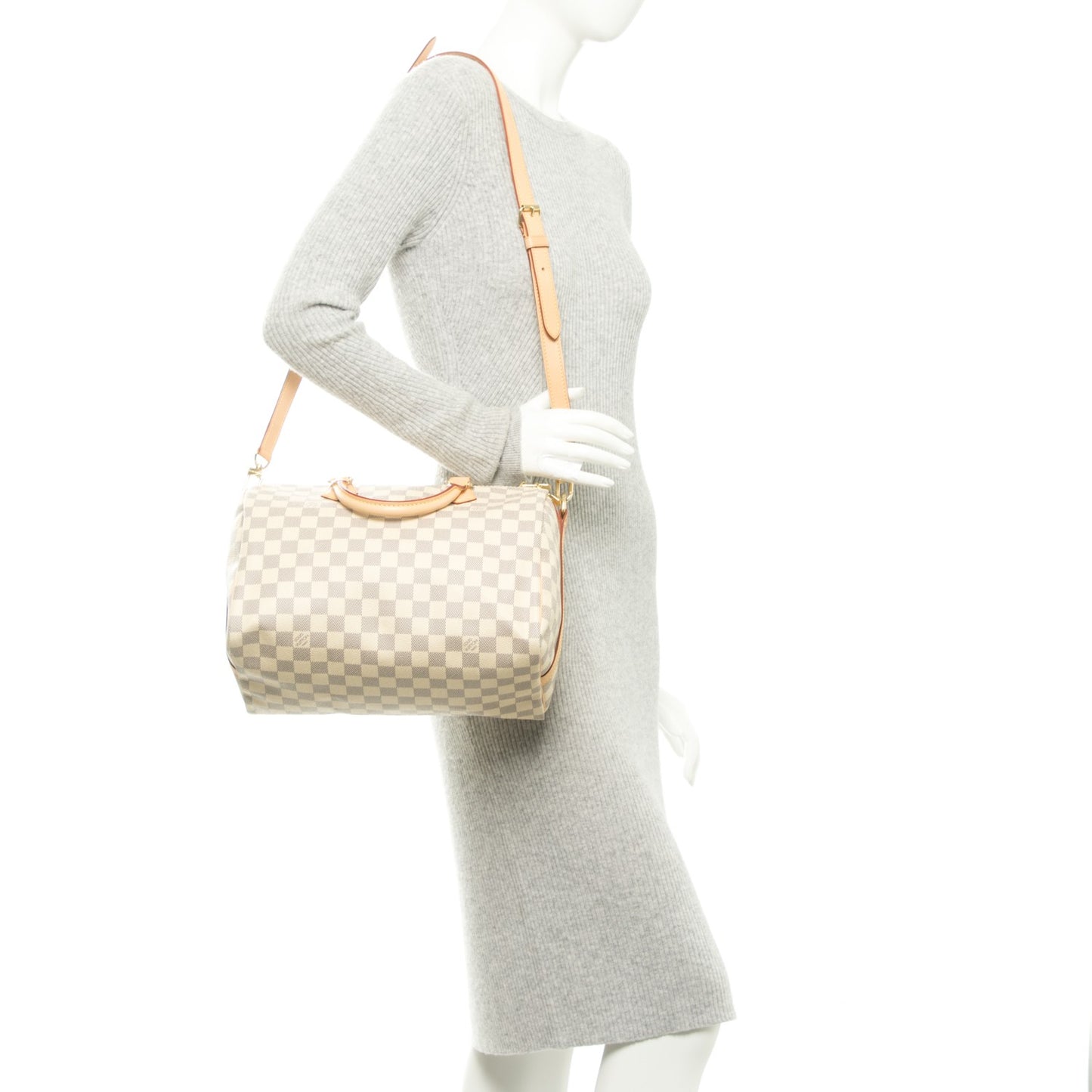 Damier Azur Speedy Bandouliere 30