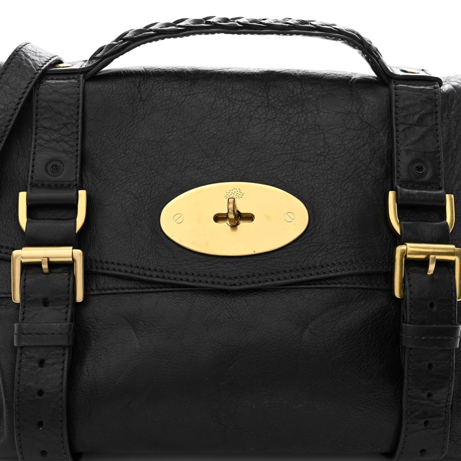 Mulberry Soft Buffalo Medium Alexa Black 8 of 13