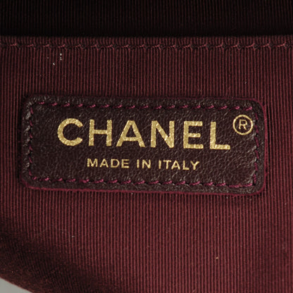 Chanel Lambskin Quilted Large Urban Spirit Backpack Dark Purple 7 of 8