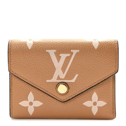 Louis Vuitton Empreinte Monogram Giant Victorine Wallet Arizona Creme 1 of 7