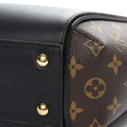 Louis Vuitton Calfskin Monogram Kimono Tote PM Black 11 of 11