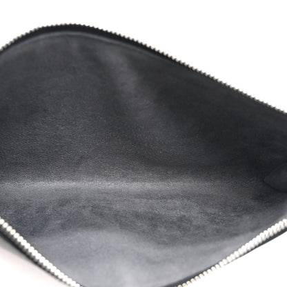 Louis Vuitton Epi Pochette Accessories 24 Black 5 of 10