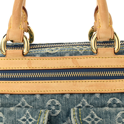 Louis Vuitton Monogram Denim Neo Speedy Blue 10 of 11