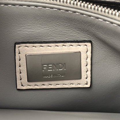 Fendi Vitello Dolce Century Petite 2Jours Tote Camelia Ghiaccio 7 of 8