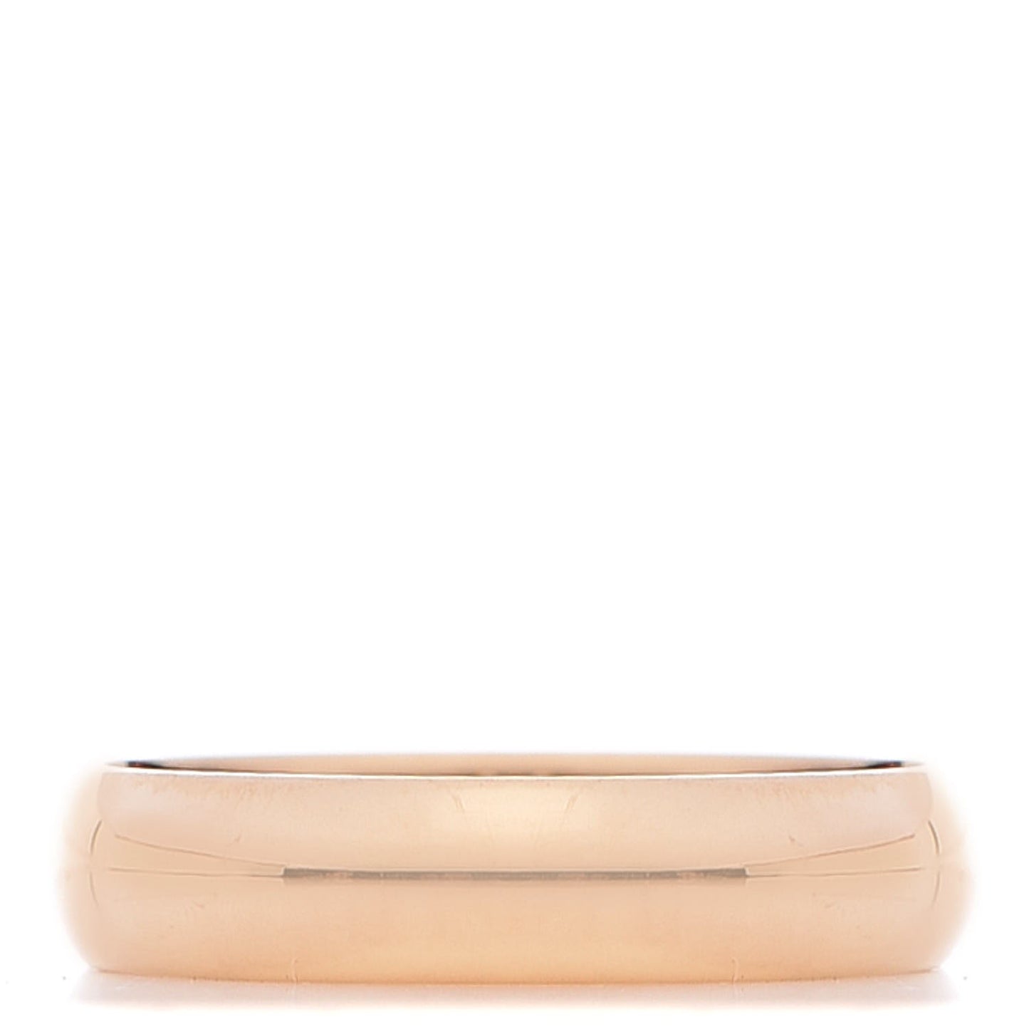 18K Yellow Gold 5mm Wedding Band 58 8.5