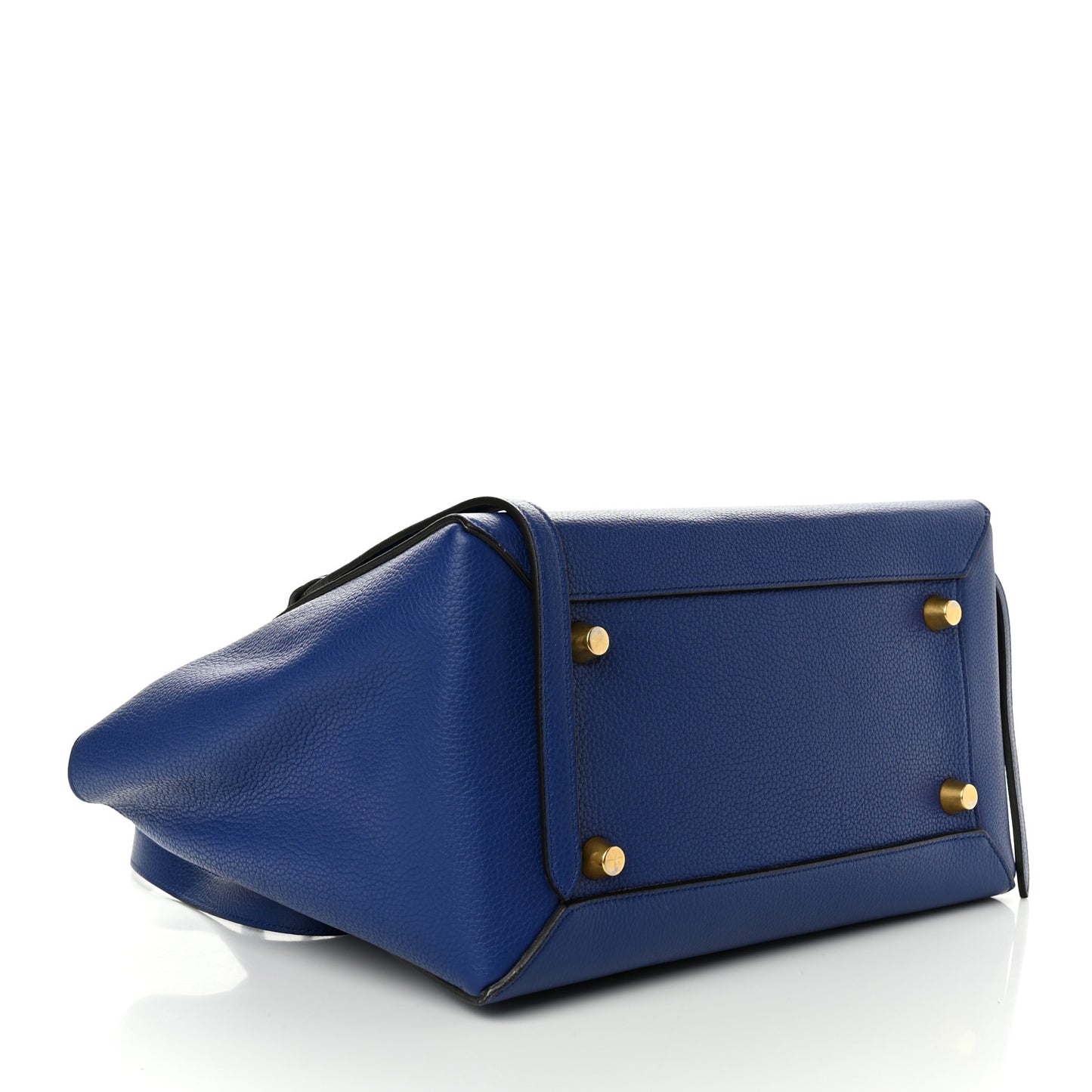 Grained Calfskin Mini Belt Bag Indigo