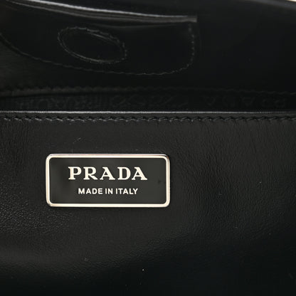 Prada Spazzolato Maxi Cleo Adjustable Strap Shoulder Bag Black 6 of 10