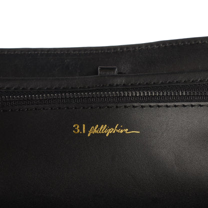 3.1 Phillip Lim 3.1 Textured Calfskin Large Pashli Satchel Brown 5 of 7