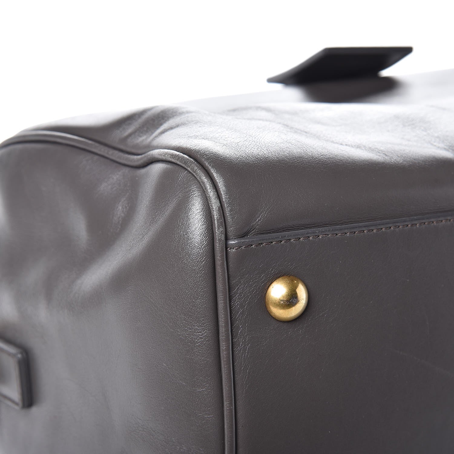 Saint Laurent Calfskin Classic Duffle 6 Earth 10 of 12