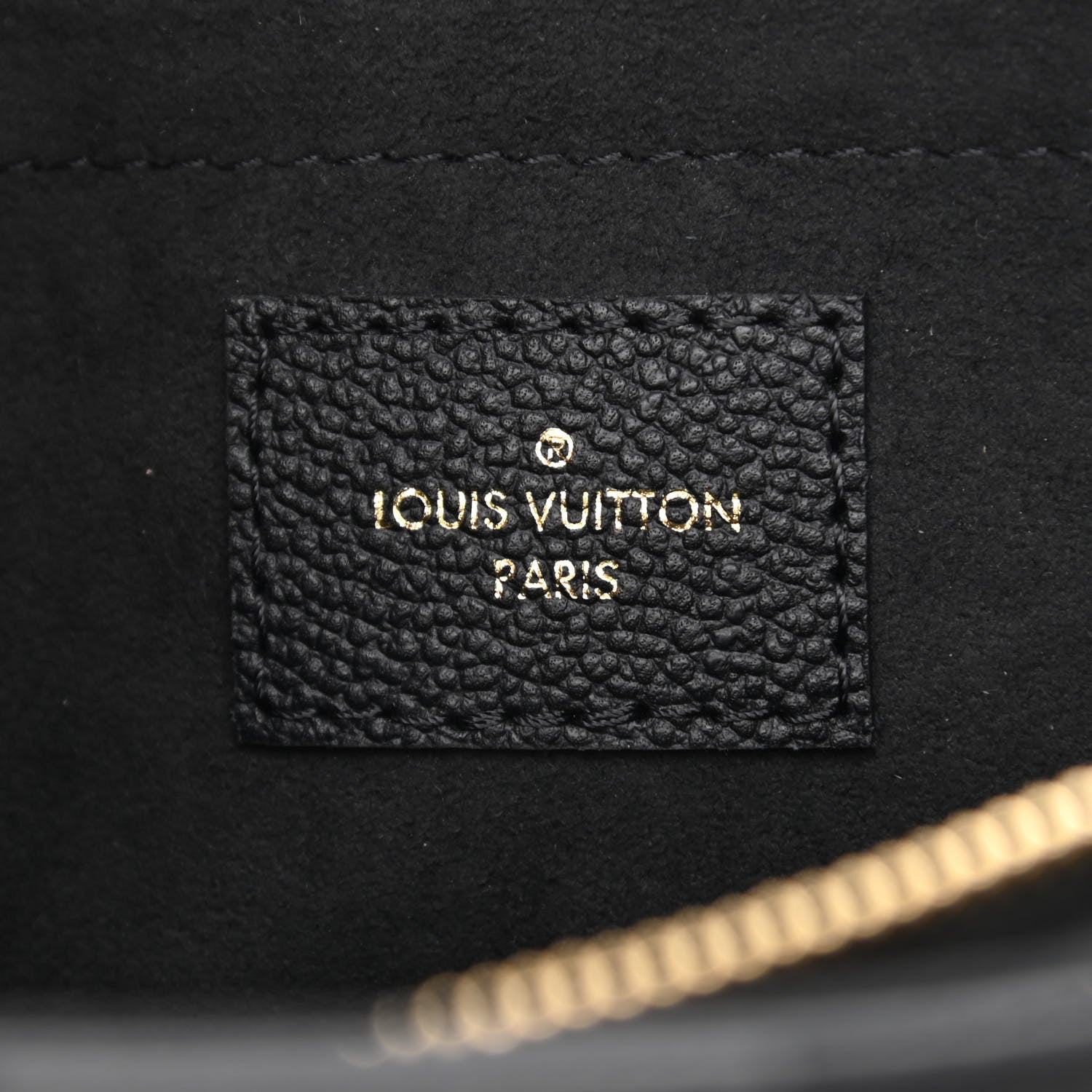Louis Vuitton Empreinte Monogram Giant Multi Pochette Accessories Black 6 of 10