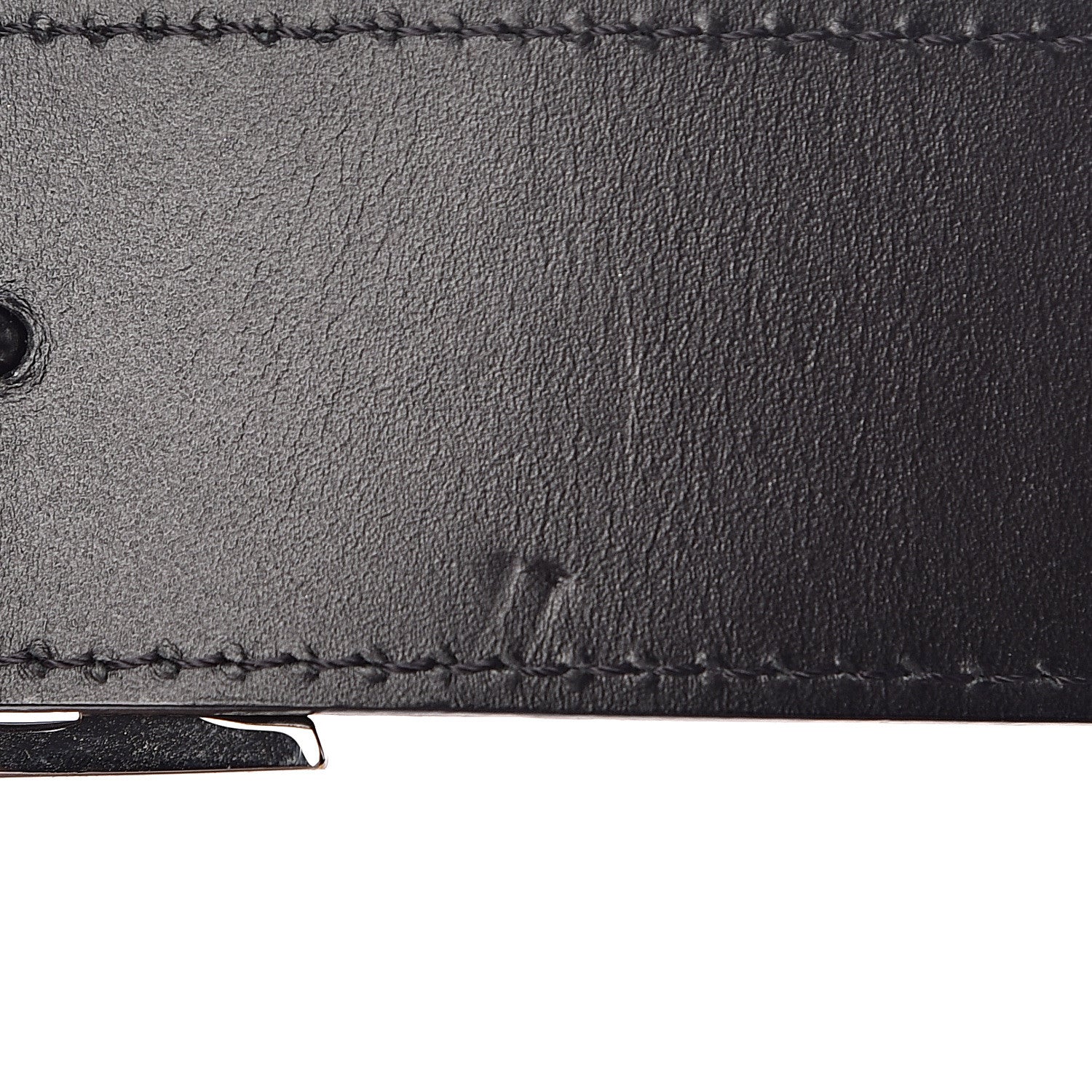 Louis Vuitton Calfskin 40mm LV Initiales Reversible Belt 95 38 Dark Brown Black 7 of 8