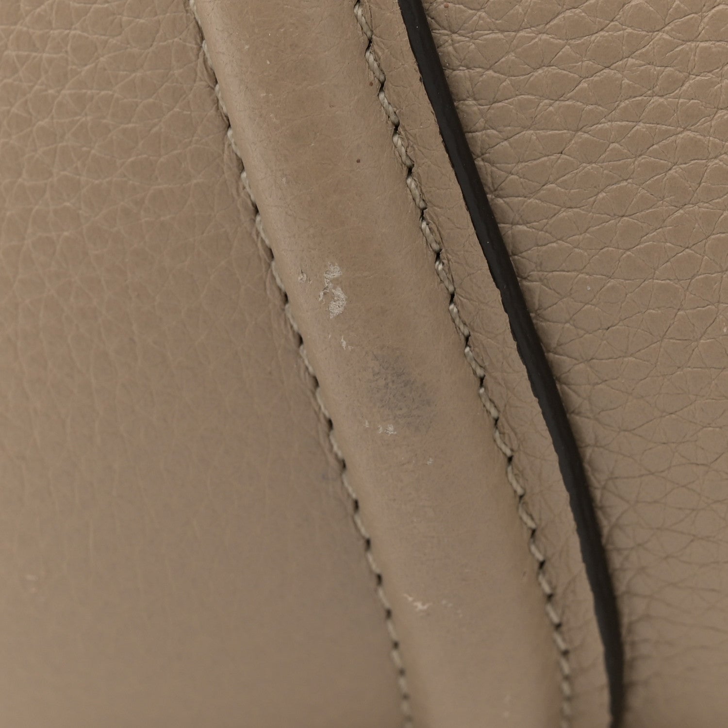 Celine Drummed Calfskin Mini Luggage Dune 15 of 20