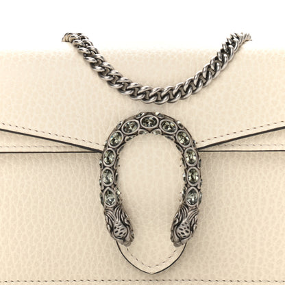 Gucci Dollar Calfskin Crystal Super Mini Dionysus Shoulder Bag Mystic White Black Diamond 7 of 10